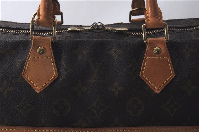 Auth Louis Vuitton Monogram M53362 Porte Documents Voyage 2 Compartments 0120D