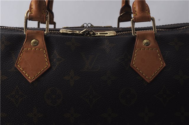 Auth Louis Vuitton Monogram M53362 Porte Documents Voyage 2 Compartments 0120D