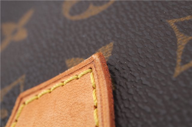 Auth Louis Vuitton Monogram M53362 Porte Documents Voyage 2 Compartments 0120D