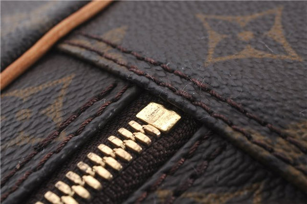 Auth Louis Vuitton Monogram M53362 Porte Documents Voyage 2 Compartments 0120D