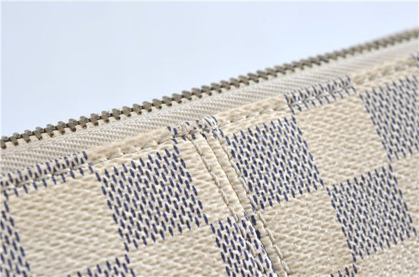 Authentic Louis Vuitton Damier Azur Totally MM Tote Bag N51262 LV 0121C