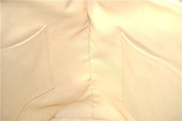 Authentic Louis Vuitton Damier Azur Totally MM Tote Bag N51262 LV 0121C