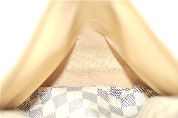 Authentic Louis Vuitton Damier Azur Totally MM Tote Bag N51262 LV 0121C