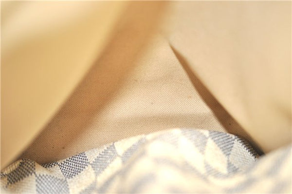 Authentic Louis Vuitton Damier Azur Totally MM Tote Bag N51262 LV 0121C