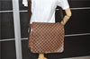 Authentic Louis Vuitton Damier Bastille Shoulder Cross Body Bag N45258 LV 0121D