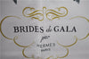 Authentic HERMES Carre 90 Scarf "BRIDES de GALA" Silk Red 0121E