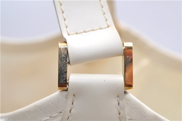 Auth Louis Vuitton Epi Plage Lagoon Bay Tote Bag M92471 Clear Beige White 0122E