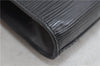 Authentic Louis Vuitton Epi Arts Deco Clutch Bag Black M52632 LV 0123D