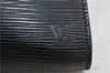 Authentic Louis Vuitton Epi Arts Deco Clutch Bag Black M52632 LV 0123D