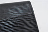 Authentic Louis Vuitton Epi Arts Deco Clutch Bag Black M52632 LV 0123D