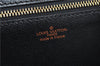 Authentic Louis Vuitton Epi Arts Deco Clutch Bag Black M52632 LV 0123D