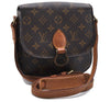 Auth Louis Vuitton Monogram Saint Cloud MM Shoulder Cross Bag M51243 LV 0124D