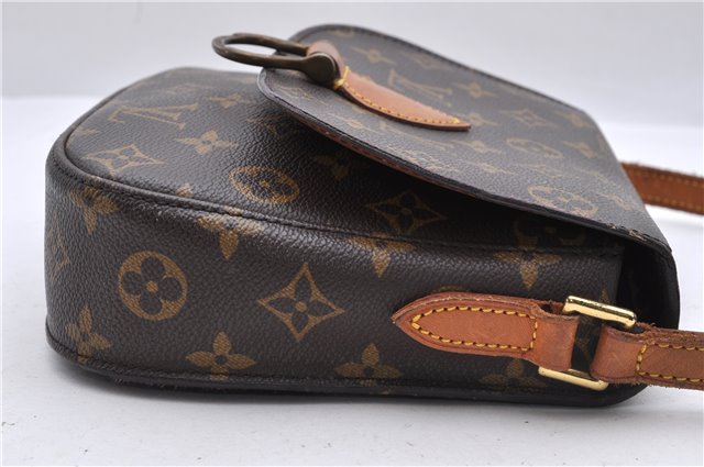 Auth Louis Vuitton Monogram Saint Cloud MM Shoulder Cross Bag M51243 LV 0124D