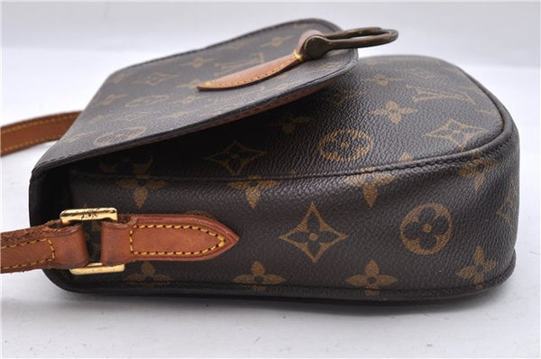 Auth Louis Vuitton Monogram Saint Cloud MM Shoulder Cross Bag M51243 LV 0124D