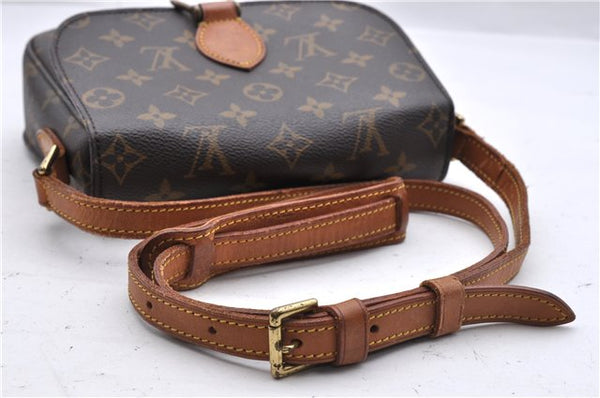 Auth Louis Vuitton Monogram Saint Cloud MM Shoulder Cross Bag M51243 LV 0124D