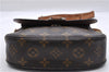 Auth Louis Vuitton Monogram Saint Cloud MM Shoulder Cross Bag M51243 LV 0124D