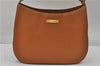 Authentic BURBERRY Vintage Leather Shoulder Hand Bag Brown 0124E