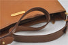 Authentic BURBERRY Vintage Leather Shoulder Hand Bag Brown 0124E