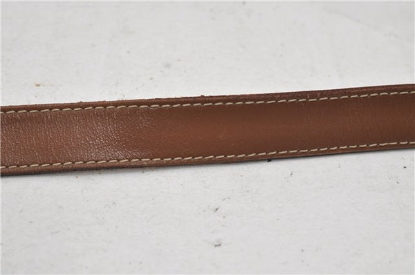 Authentic BURBERRY Vintage Leather Shoulder Hand Bag Brown 0124E