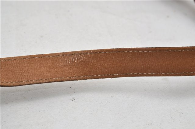 Authentic BURBERRY Vintage Leather Shoulder Hand Bag Brown 0124E