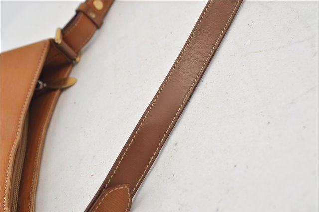 Authentic BURBERRY Vintage Leather Shoulder Hand Bag Brown 0124E