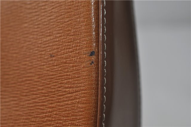 Authentic BURBERRY Vintage Leather Shoulder Hand Bag Brown 0124E