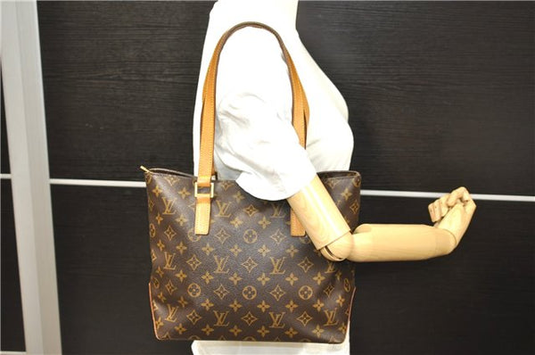 Authentic Louis Vuitton Monogram Cabas Piano Tote Bag M51148 LV 0125D