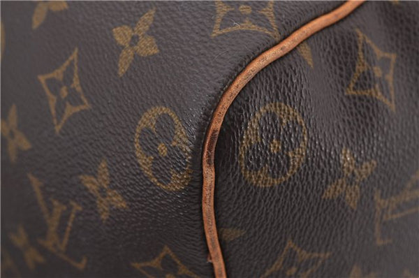 Authentic Louis Vuitton Monogram Speedy 40 Hand Boston Bag M41522 LV 0125E