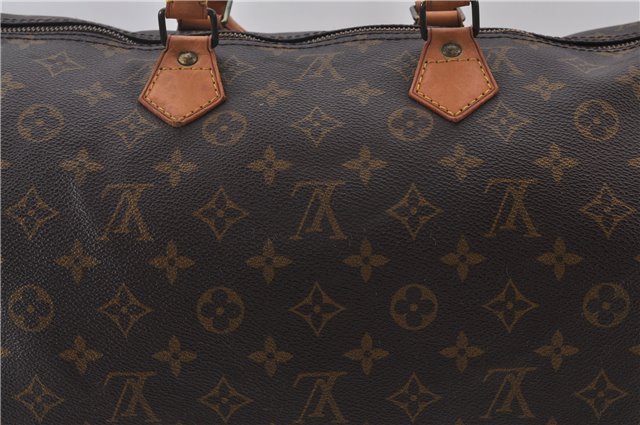 Authentic Louis Vuitton Monogram Speedy 40 Hand Boston Bag M41522 LV 0125E