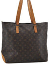 Authentic Louis Vuitton Monogram Cabas Mezzo Shoulder Tote Bag M51151 LV 0126F