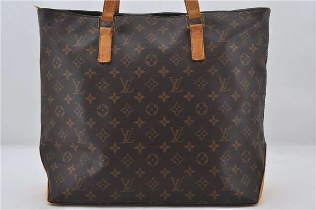 Authentic Louis Vuitton Monogram Cabas Mezzo Shoulder Tote Bag M51151 LV 0126F