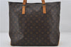 Authentic Louis Vuitton Monogram Cabas Mezzo Shoulder Tote Bag M51151 LV 0126F