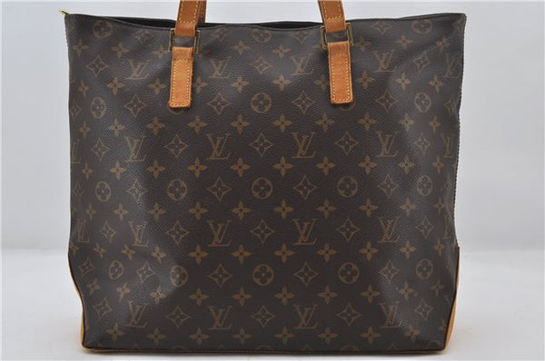 Authentic Louis Vuitton Monogram Cabas Mezzo Shoulder Tote Bag M51151 LV 0126F
