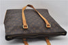 Authentic Louis Vuitton Monogram Cabas Mezzo Shoulder Tote Bag M51151 LV 0126F