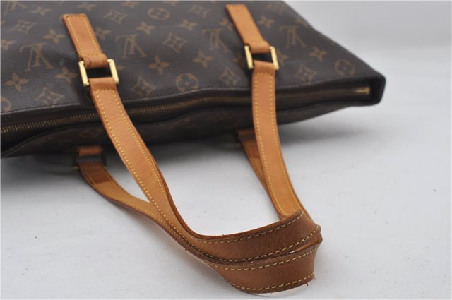 Authentic Louis Vuitton Monogram Cabas Mezzo Shoulder Tote Bag M51151 LV 0126F