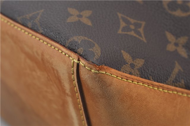 Authentic Louis Vuitton Monogram Cabas Mezzo Shoulder Tote Bag M51151 LV 0126F