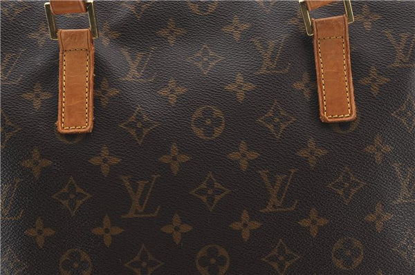 Authentic Louis Vuitton Monogram Cabas Mezzo Shoulder Tote Bag M51151 LV 0126F