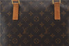 Authentic Louis Vuitton Monogram Cabas Mezzo Shoulder Tote Bag M51151 LV 0126F