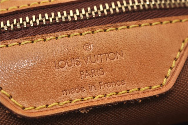 Authentic Louis Vuitton Monogram Cabas Mezzo Shoulder Tote Bag M51151 LV 0126F