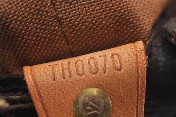 Authentic Louis Vuitton Monogram Cabas Mezzo Shoulder Tote Bag M51151 LV 0126F