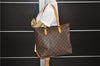 Authentic Louis Vuitton Monogram Cabas Mezzo Shoulder Tote Bag M51151 LV 0126F