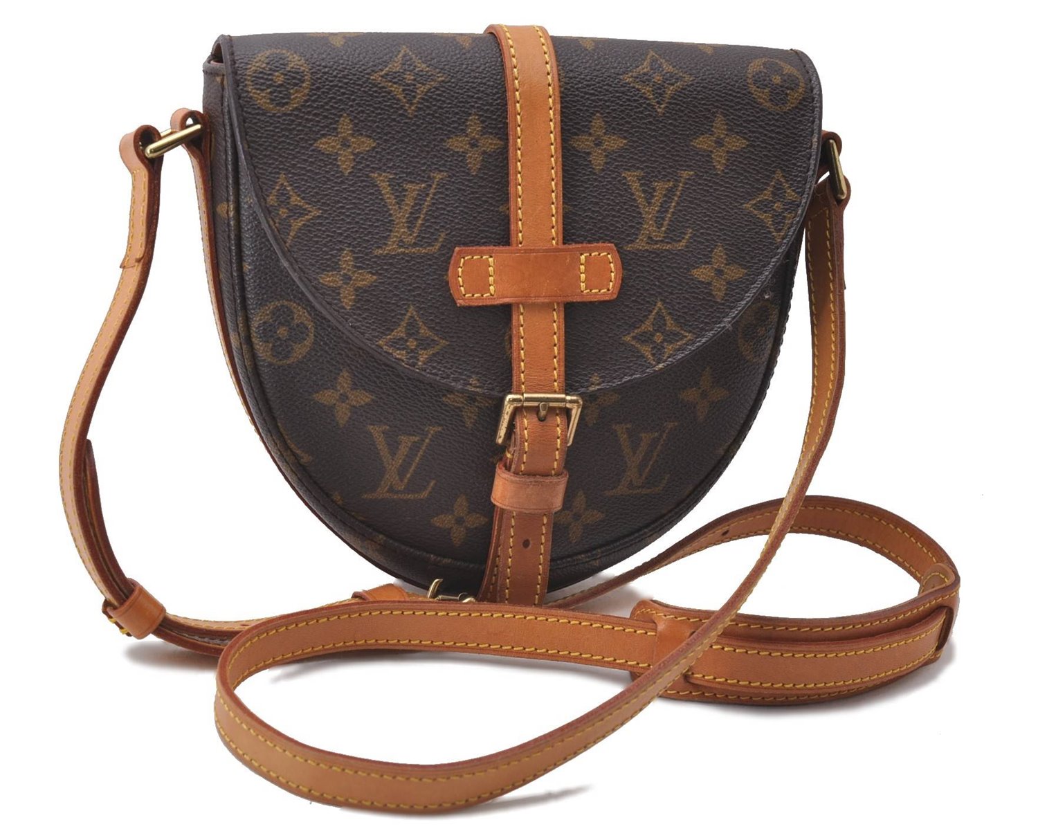 Auth Louis Vuitton Monogram Chantilly PM Shoulder Cross Body Bag M51234 LV 0127D