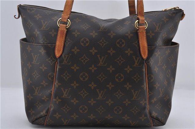 Authentic Louis Vuitton Monogram Totally MM Shoulder Tote Bag M41015 LV 0127E