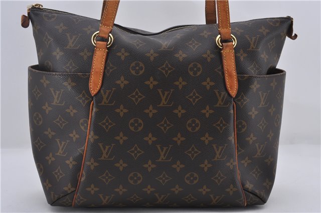 Authentic Louis Vuitton Monogram Totally MM Shoulder Tote Bag M41015 LV 0127E