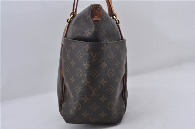 Authentic Louis Vuitton Monogram Totally MM Shoulder Tote Bag M41015 LV 0127E