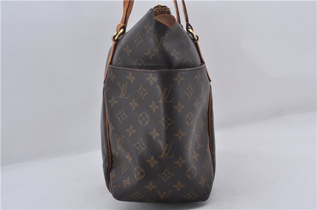 Authentic Louis Vuitton Monogram Totally MM Shoulder Tote Bag M41015 LV 0127E