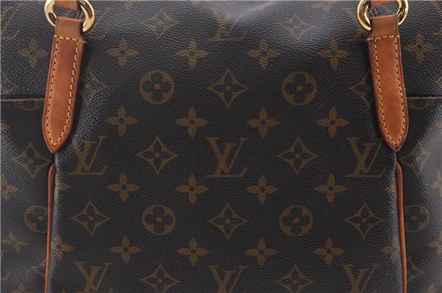 Authentic Louis Vuitton Monogram Totally MM Shoulder Tote Bag M41015 LV 0127E