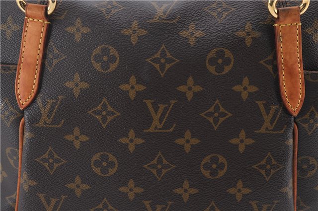 Authentic Louis Vuitton Monogram Totally MM Shoulder Tote Bag M41015 LV 0127E