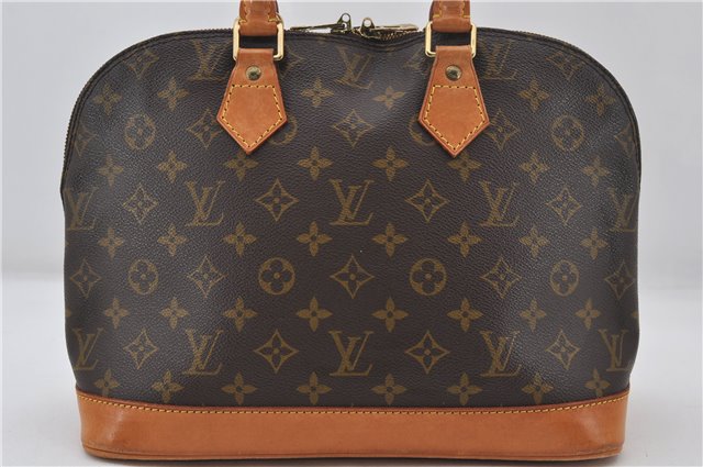 Authentic Louis Vuitton Monogram Alma Hand Bag Purse M51130 LV 0127F
