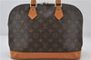 Authentic Louis Vuitton Monogram Alma Hand Bag Purse M51130 LV 0127F
